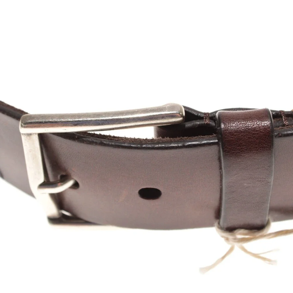 Veneta Cinture NWT Classic Belt Size 90 (US 34) in Brown Leather Made in Italy